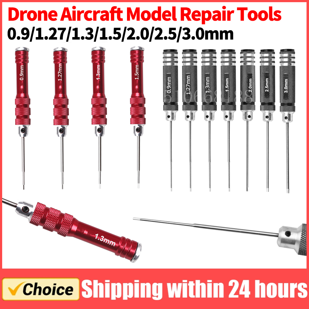 Rc Helicopter Tool Kit - Kit d'outils de tournevis hexagonal 0.9/1.27/1.3/1.5mm,