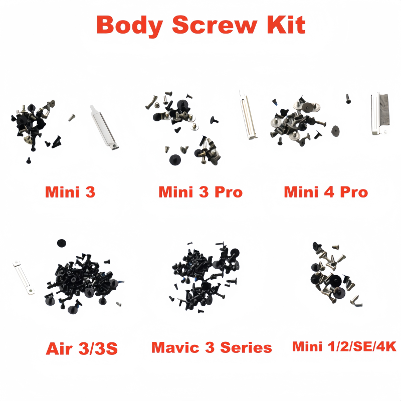 Dji Drone Mini 4 Pro - Kit de vis de remplacement pour