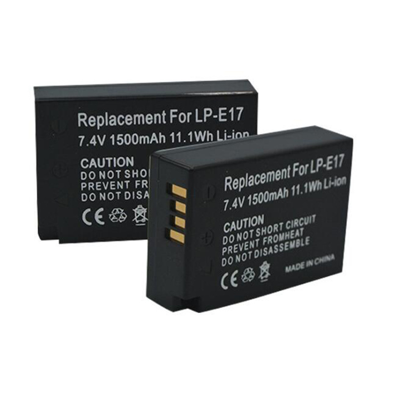 Canon Camera Eos R8 - Batterie d'appareil photo 1500mAh LP-E17 LPE17
