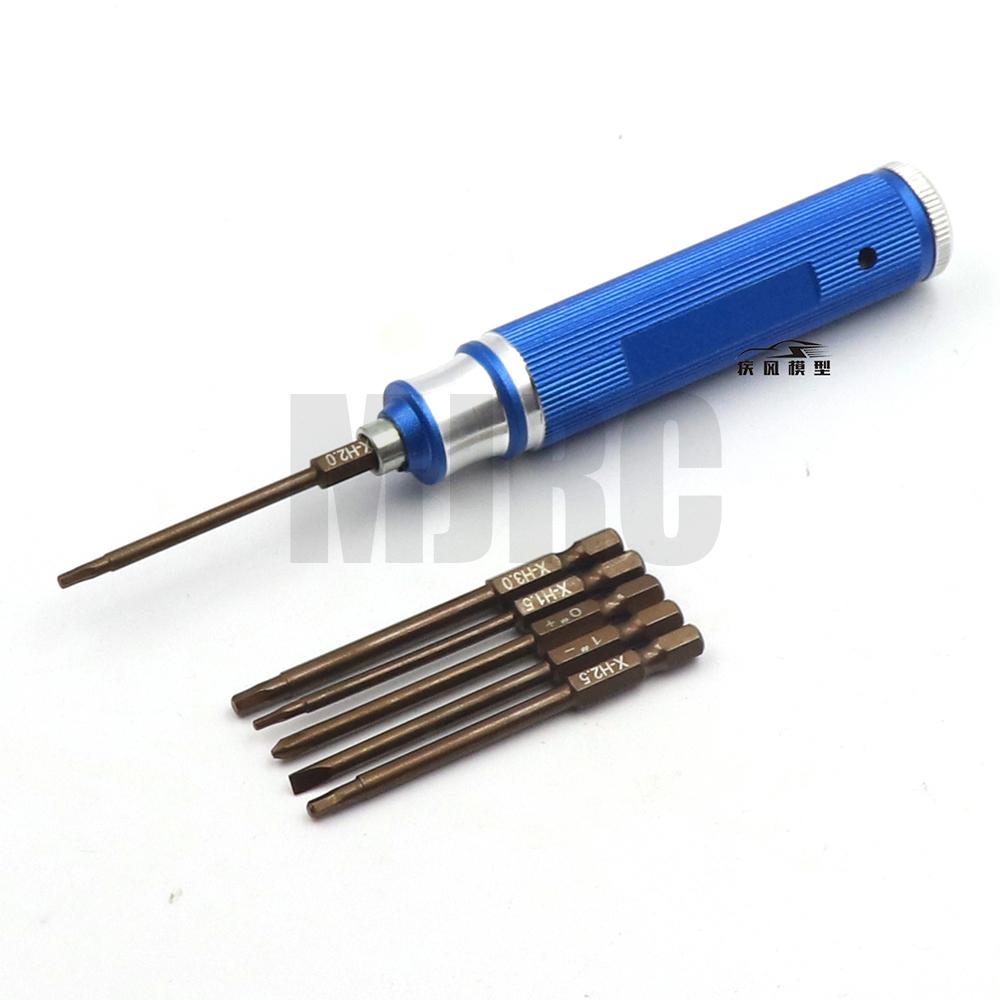 Rc Helicopter Tool Kit - Kit d'outils magnétiques 6-en-1 pour hélicoptères