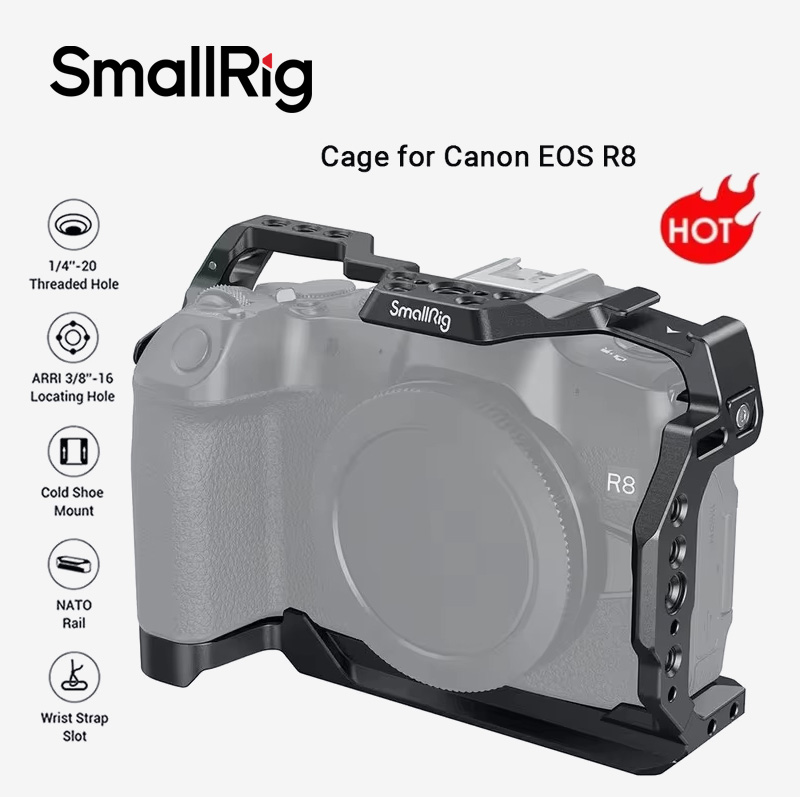 Cage de caméra SmallRig R8 pou - Canon Camera Eos R8 avis et prix