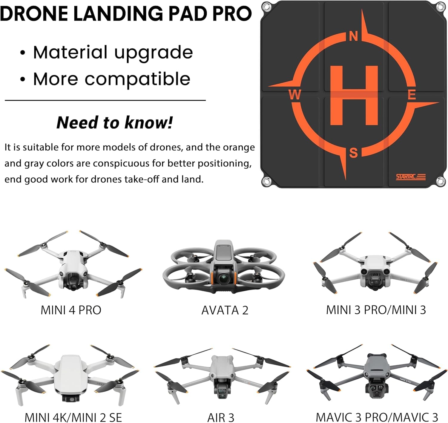 Plateforme d'atterrissage pour - Dji Drone Mini 4 Pro avis et prix