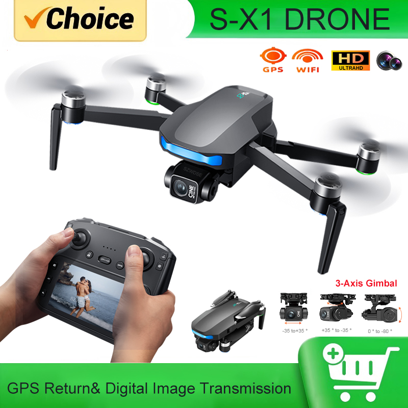 Drone GPS S-X1 MAX avec stabil - Rc Helicopter Electric avis et prix