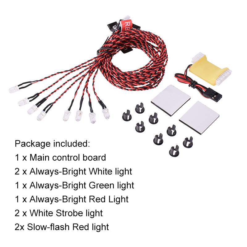 Kit d'éclairage LED Flash RC,  - Rc Helicopter Tool Kit avis et prix
