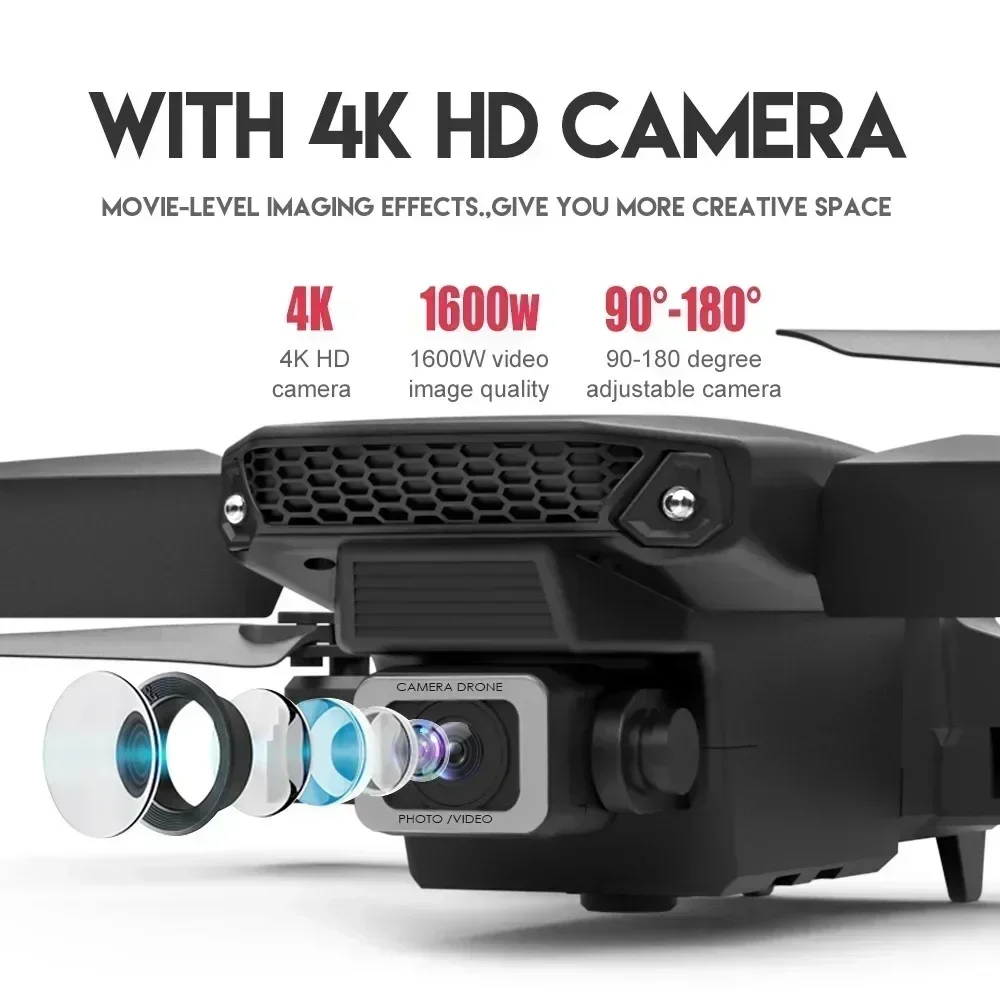 Drone E88 Pro WIFI FPV Grand A - Rc Helicopter Case avis et prix