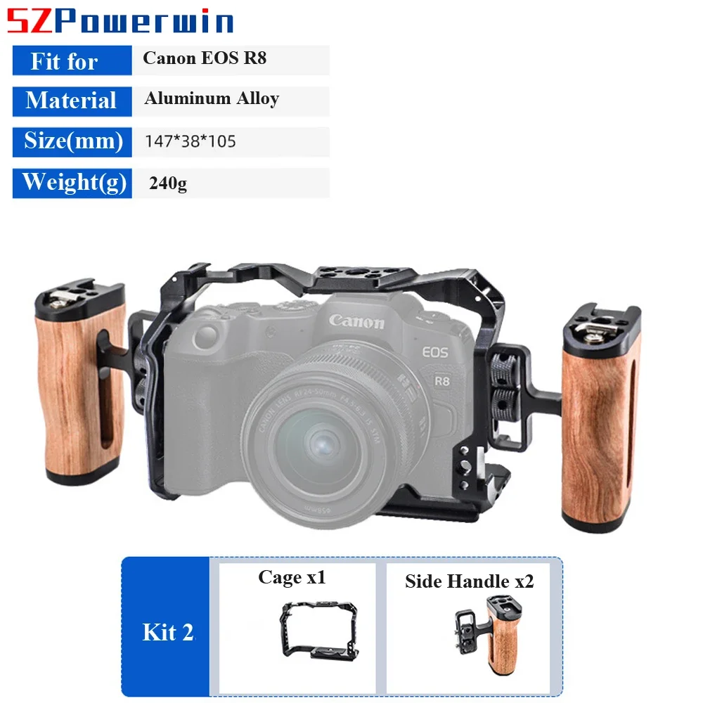 SZPowerwin pour cage d'apparei - Canon Camera Eos R8 avis et prix