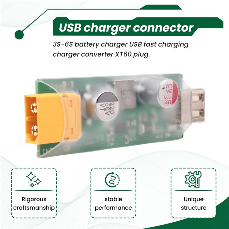 Convertisseur de batterie 3S-6 - Rc Helicopter Charger avis et prix