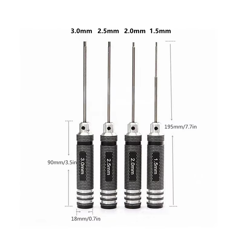 Ensemble de 4 clés à douille h - Rc Helicopter Tool Kit avis et prix