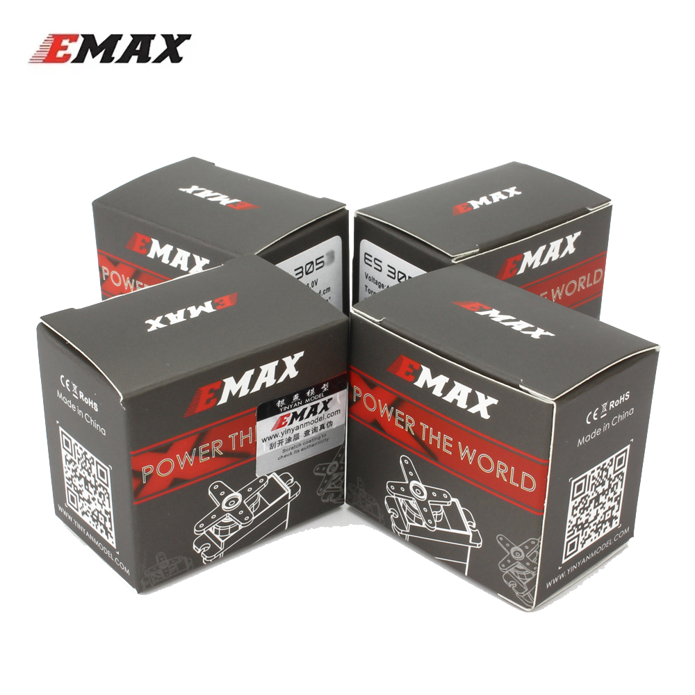 4 servos numériques EMAX ES305 - Rc Helicopter Servo avis et prix