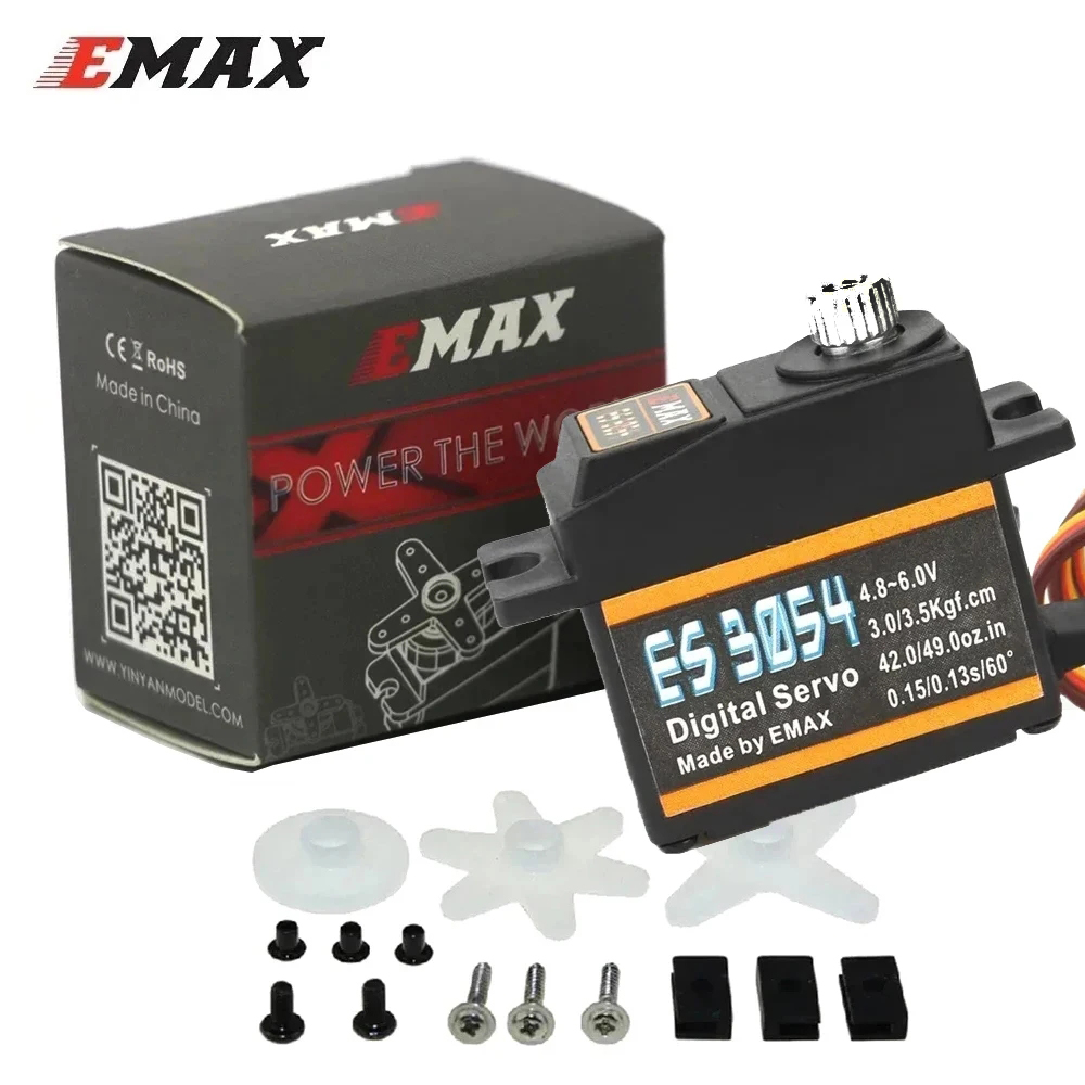 4 servos numériques EMAX ES305 - Rc Helicopter Servo avis et prix